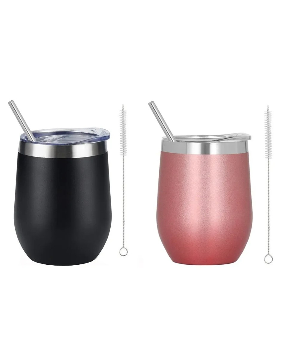 Foto 1 | Vasos Térmicos Güish de Acero Inoxidable 2 Piezas