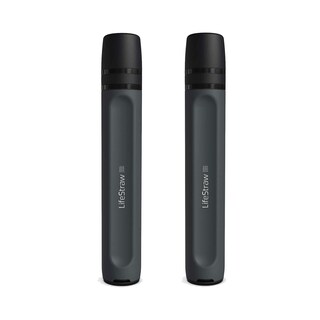 Foto 1 | Filtro De Agua Straw Lifestraw Peak Series, Paquete De 2, Color Gris - Venta Internacional.