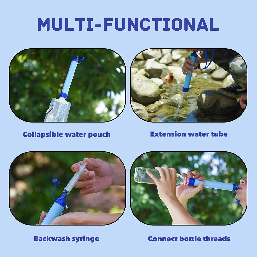 Foto 6 pulgar | Filtro De Agua Straw Naturenova Personal Outdoor (paquete De 4) - Venta Internacional.