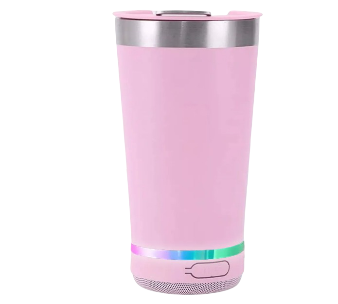 Foto 1 | Termo Xtellar Para Bocina Portátil Inoxidable Con Tapa Termo Rosa