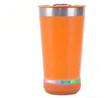 Foto 1 | Termo Xtellar Para Bocina Portátil Inoxidable Con Tapa Termo Naranja