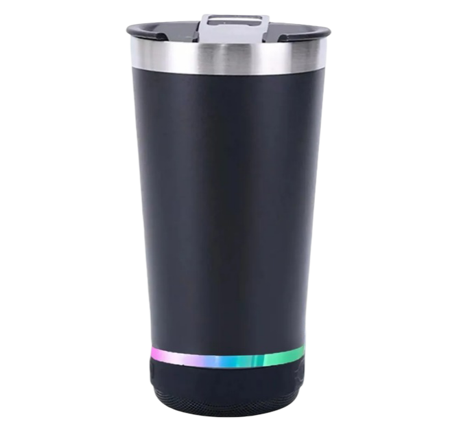 Foto 1 | Termo Xtellar Para Bocina Portátil Inoxidable Con Tapa Termo Negro