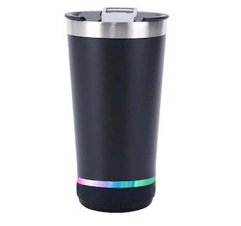 Foto 1 | Termo Xtellar Para Bocina Portátil Inoxidable Con Tapa Termo Negro