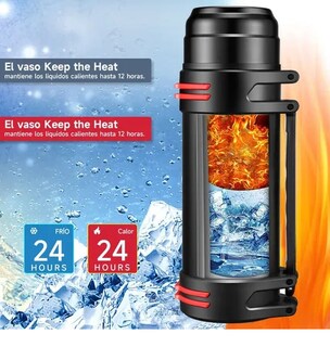 Foto 3 | Termo Xtellar 1200ml De Acero Inoxidable Exterior Portátil