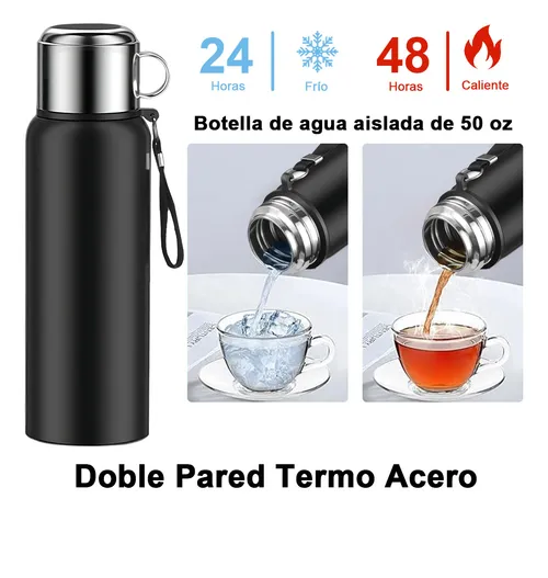 Foto 3 | Botella Xtellar Térmica Doble Pared Termo Fría/caliente Acero 1500ml