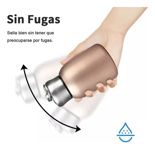 Foto 4 pulgar | Mini Xtellar Termo De Acero Inoxidable Portátil Botella De Agua