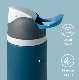 Foto 2 | Termo Xtellar De Acero Inoxidable Dos Maneras De Beber 1000ml