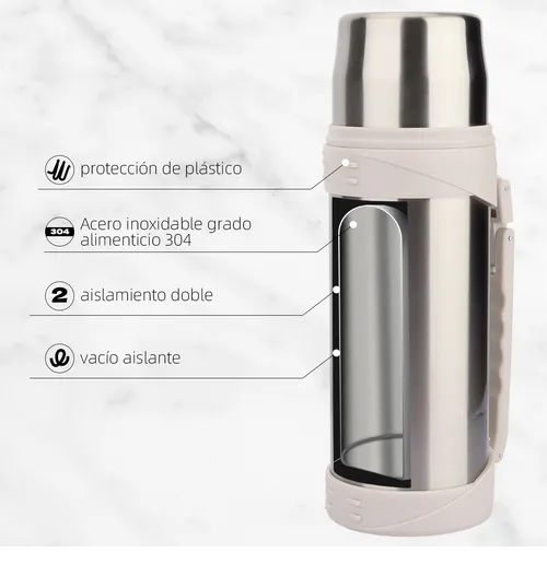 Foto 3 pulgar | Termo Xtellar De Acero Inoxidable Portátil