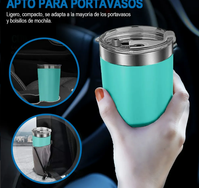 Foto 5 pulgar | Vaso Xtellar Térmico De 20oz Acero Inoxidable Con Popote Y Cepillo