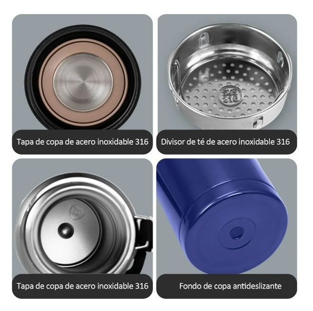 Foto 5 pulgar | Termo Xtellar De Acero Inoxidable Aislado Al Vacío 1000ml