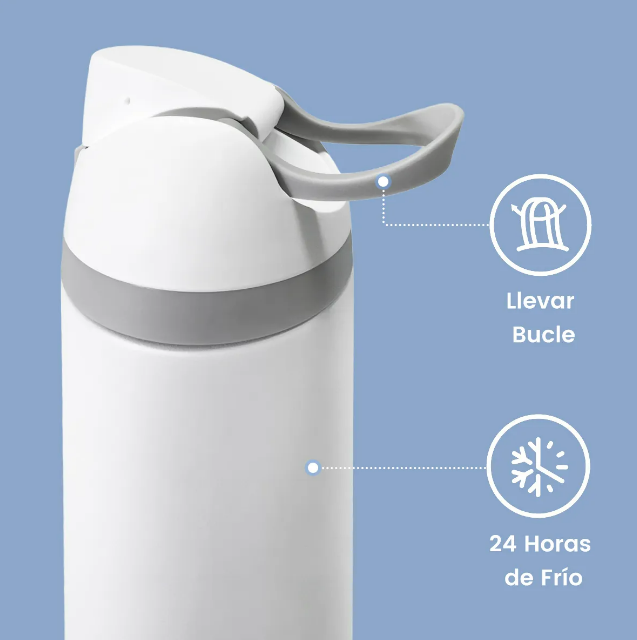 Foto 3 pulgar | Termo Xtellar De Acero Inoxidable Dos Maneras De Beber 1000ml