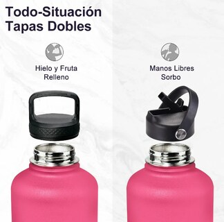 Foto 4 | Termo Xtellar Vaso-botella Acero Inoxidablecon Fría/caliente 64 Oz