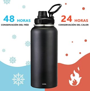 Foto 3 | Termo Xtellar Vaso-botella Acero Inoxidable Con Fría/caliente 32 Oz