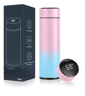 Foto 1 | Termo Xtellar Digital Inteligente De Acero Inoxidable 500ml