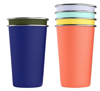 Foto 1 | Vasos Xtellar De Acero Inoxidable Apliable 500ml 6pack