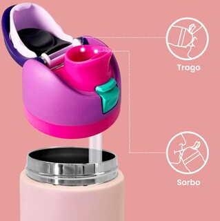 Foto 4 | Termo Xtellar De Acero Inoxidable Dos Maneras De Beber 1000ml