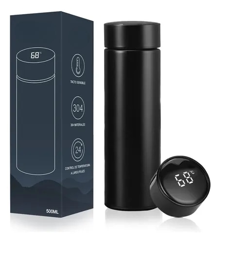 Termo Xtellar Digital Inteligente De Acero Inoxidable 500ml $549