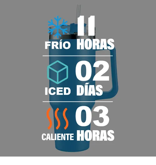 Foto 4 | Vaso Xtellar Térmico De 40oz Acero Inoxidable