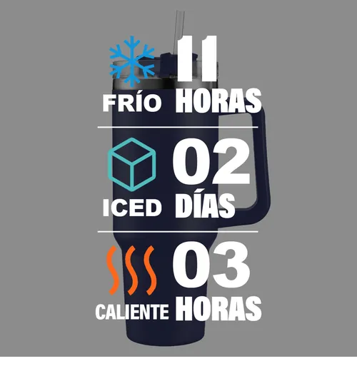 Foto 4 | Vaso Xtellar Térmico De 40oz Acero Inoxidable