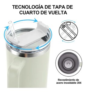 Foto 3 | Vaso Xtellar Térmico De 40oz Acero Inoxidable