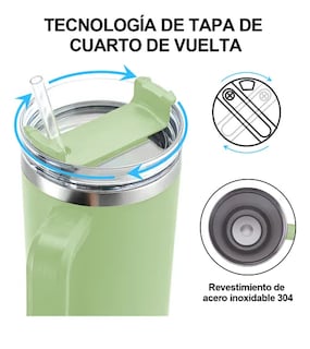 Foto 3 | Vaso Xtellar Térmico De 40oz Acero Inoxidable
