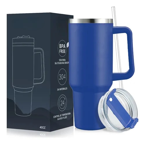 Vaso Xtellar Térmico De 40oz Acero Inoxidable $699