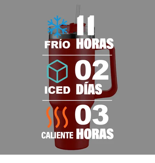 Foto 4 | Vaso Xtellar Térmico De 40oz Acero Inoxidable