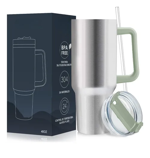 Foto 1 | Vaso Xtellar Térmico De 40oz Acero Inoxidable
