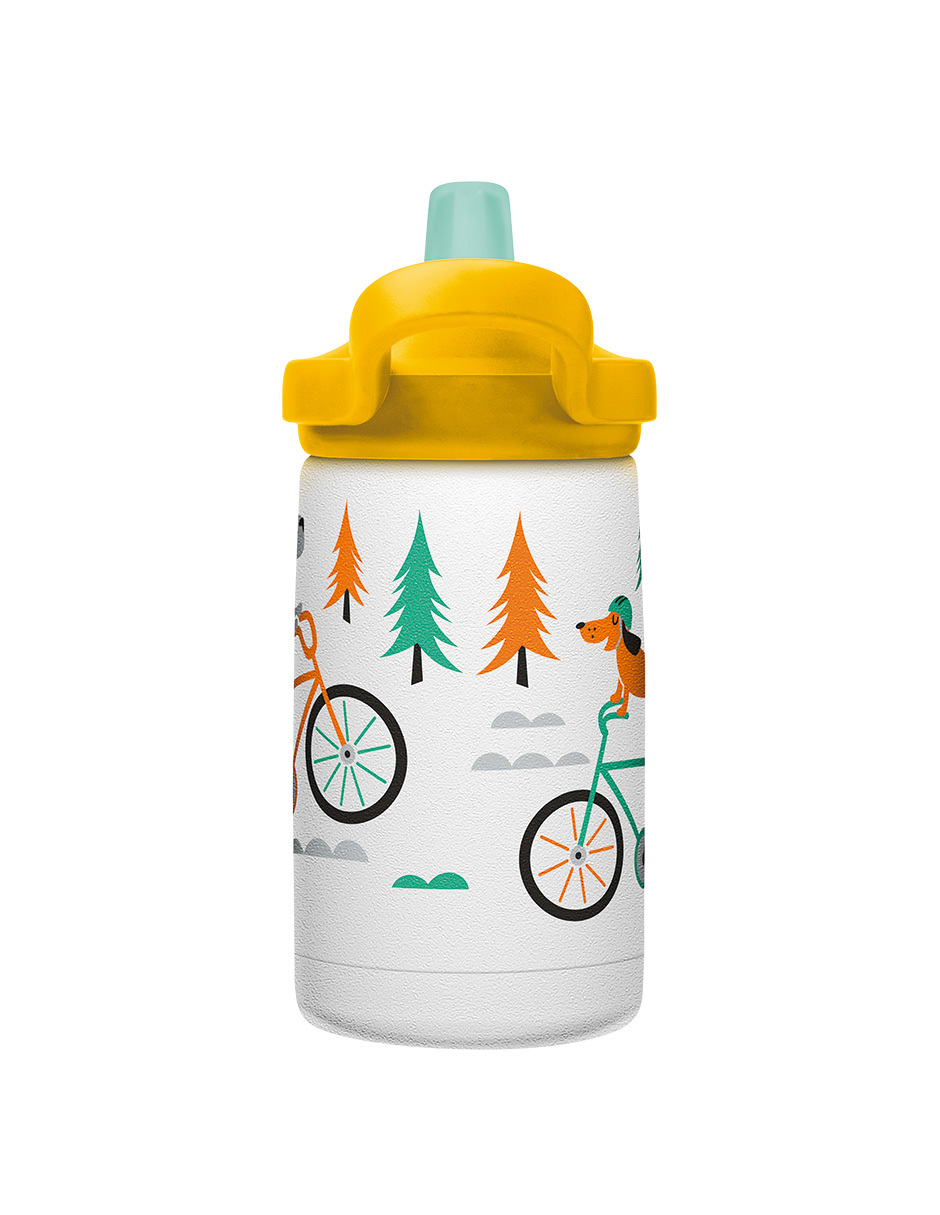 Foto 3 pulgar | Botella Termica Eddy+kids 12oz Sst Biking Dogs Marca Camelbak