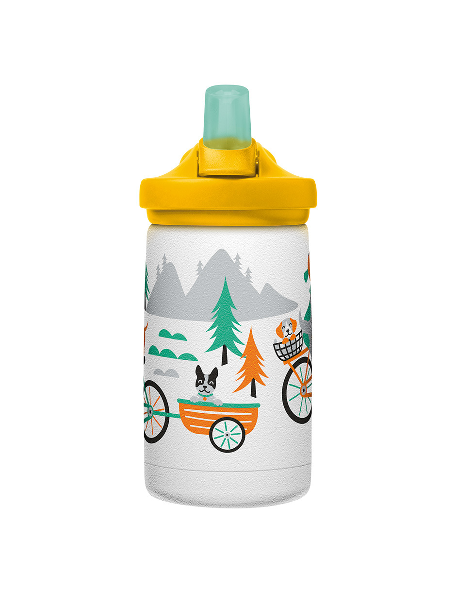Foto 4 pulgar | Botella Termica Eddy+kids 12oz Sst Biking Dogs Marca Camelbak