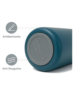 Foto 4 | Termo De Acero Inoxidable 950ml Azul + Gratis Termo Güish De Regalo