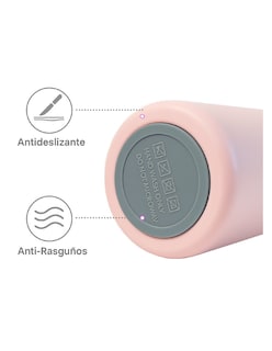 Foto 4 | Termo De Acero Inoxidable 950ml Rosa + Gratis Termo Güish De Regalo