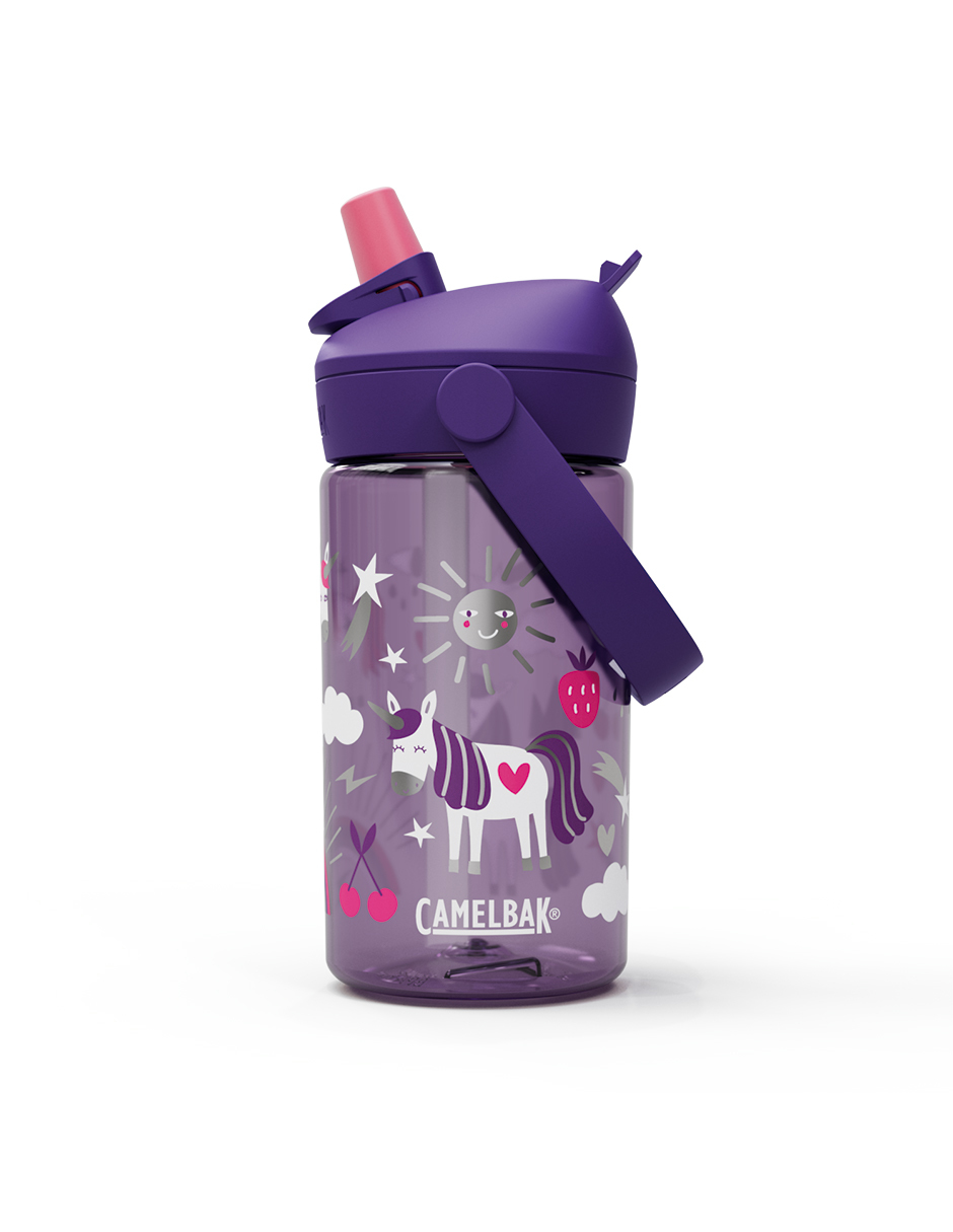 Foto 2 pulgar | Botella Thrive Flip Straw Kids Tritan 400ml Unicorn Party Marca Camelbak