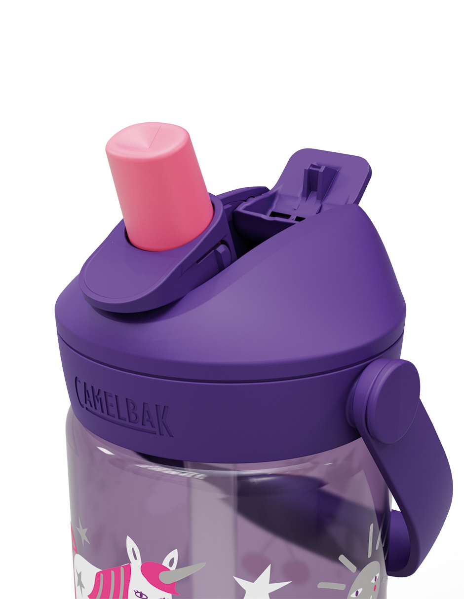 Foto 4 pulgar | Botella Thrive Flip Straw Kids Tritan 400ml Unicorn Party Marca Camelbak