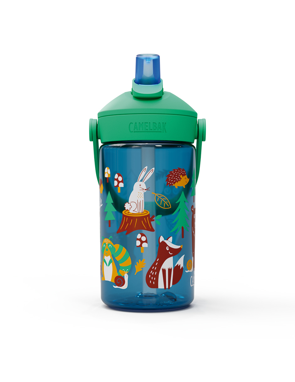 Foto 3 pulgar | Botella Thrive Flip Straw Kids Tritan 400ml Friendly Forest Marca Camelbak