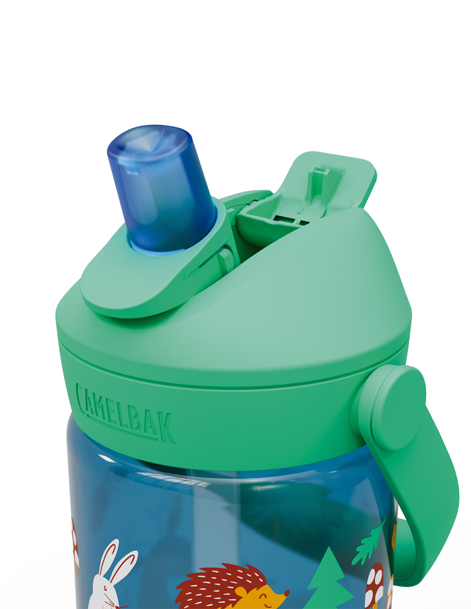 Foto 4 pulgar | Botella Thrive Flip Straw Kids Tritan 400ml Friendly Forest Marca Camelbak