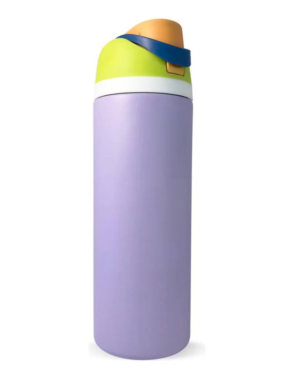 Foto 3 pulgar | Termo De Acero Inoxidable 950ml Violeta + Gratis Termo Güish De Regalo