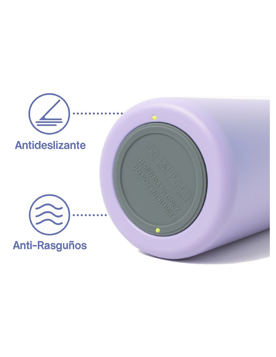 Foto 5 pulgar | Termo De Acero Inoxidable 950ml Violeta + Gratis Termo Güish De Regalo