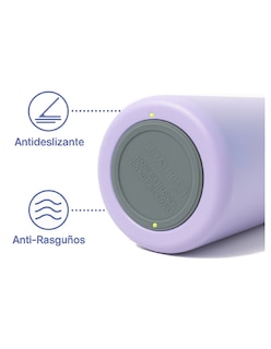 Foto 4 | Termo De Acero Inoxidable 950ml Violeta + Gratis Termo Güish De Regalo