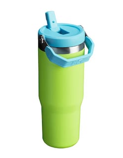 Foto 2 | Termo Iceflow Flip Straw 30oz Bright Lime Marca Stanley