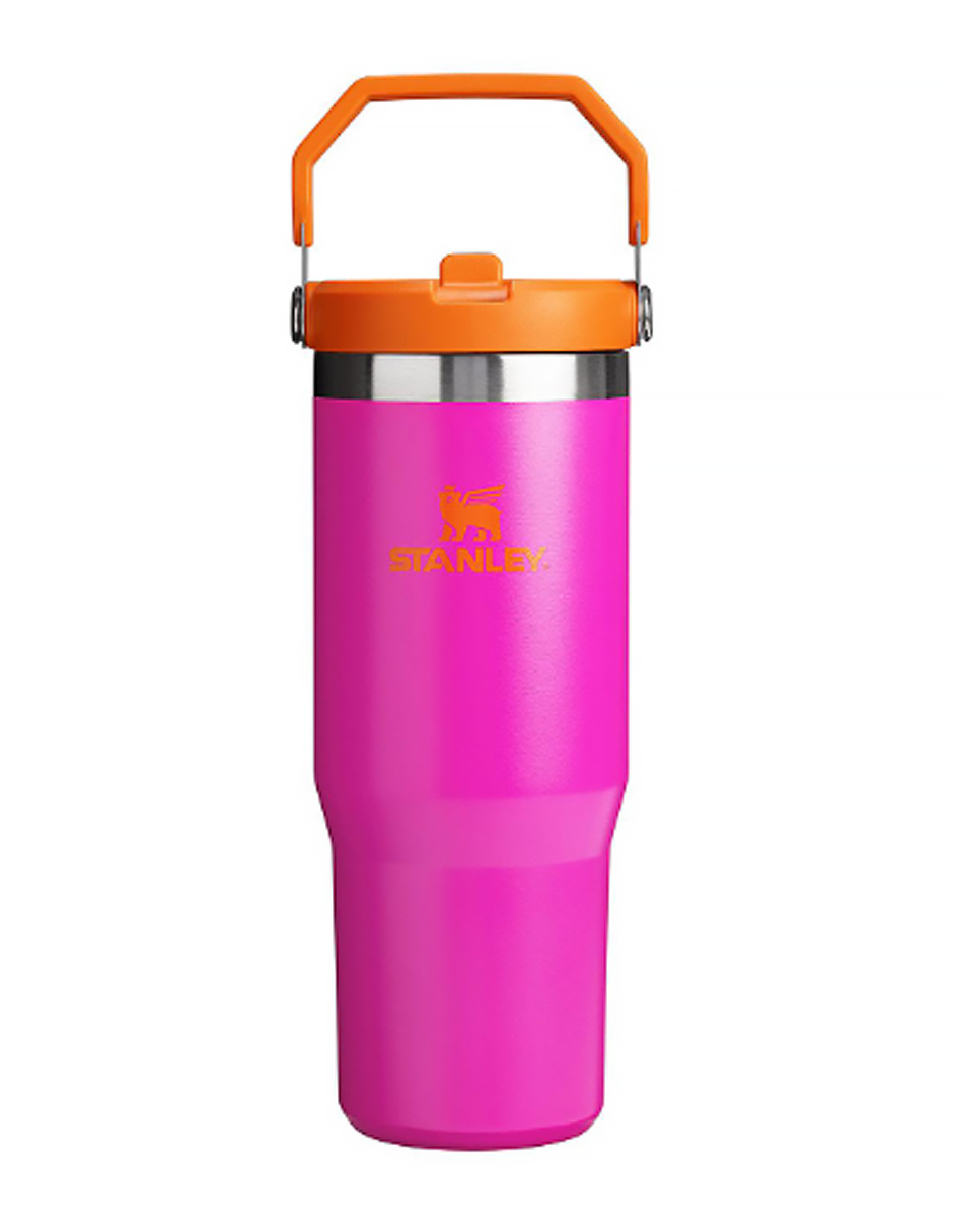 Termo Iceflow Flip Straw 30oz Vivid Violet Marca Stanley