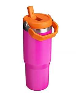 Foto 2 | Termo Iceflow Flip Straw 30oz Vivid Violet Marca Stanley