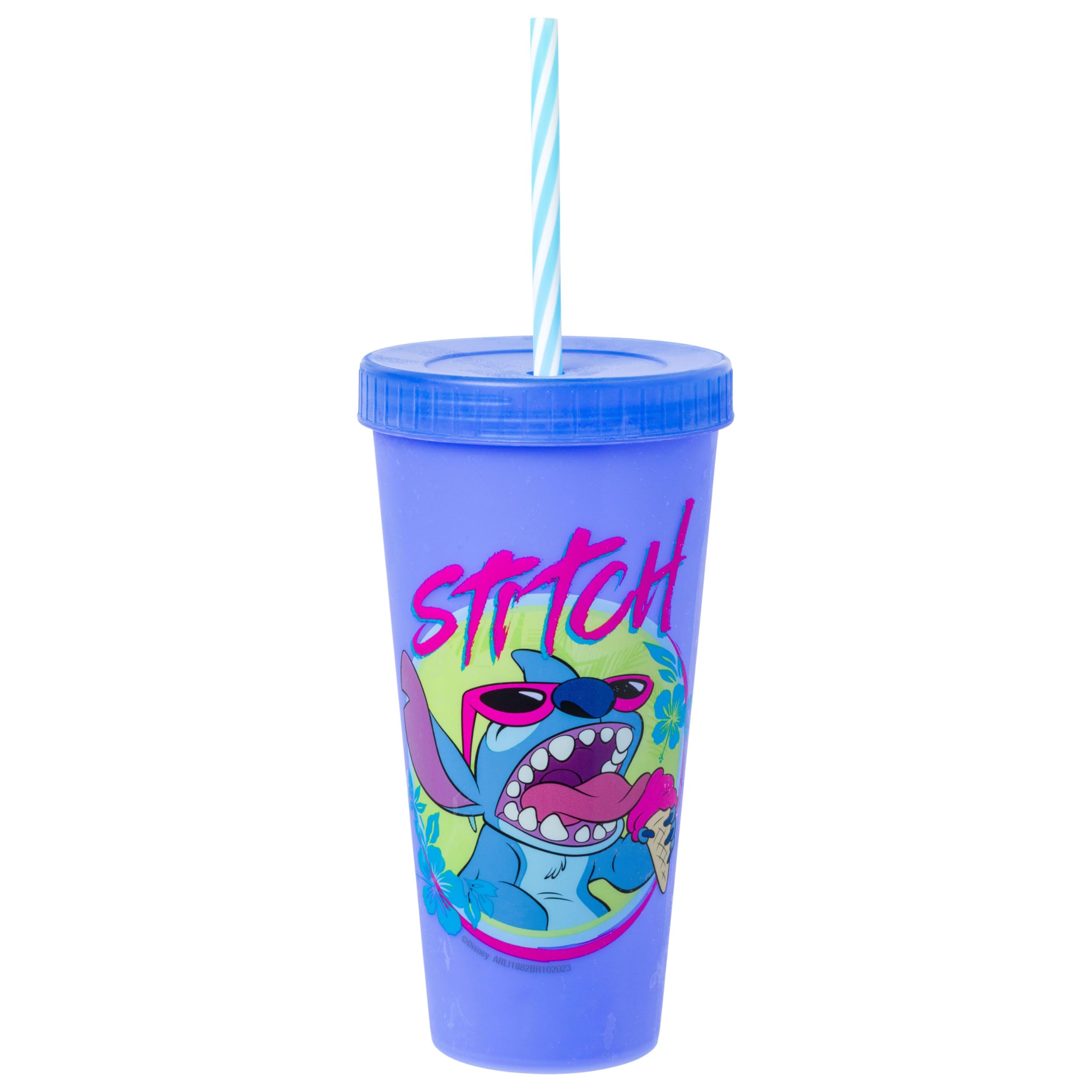 Foto 6 pulgar | Vaso Plateado Buffalo Disney Lilo And Stitch, 710 Ml, Paquete De 4 - Venta Internacional.