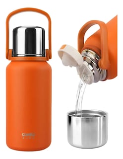 Foto 3 | Termo De Acero Portátil 1000ml + Gratis Termo Güish De Regalo