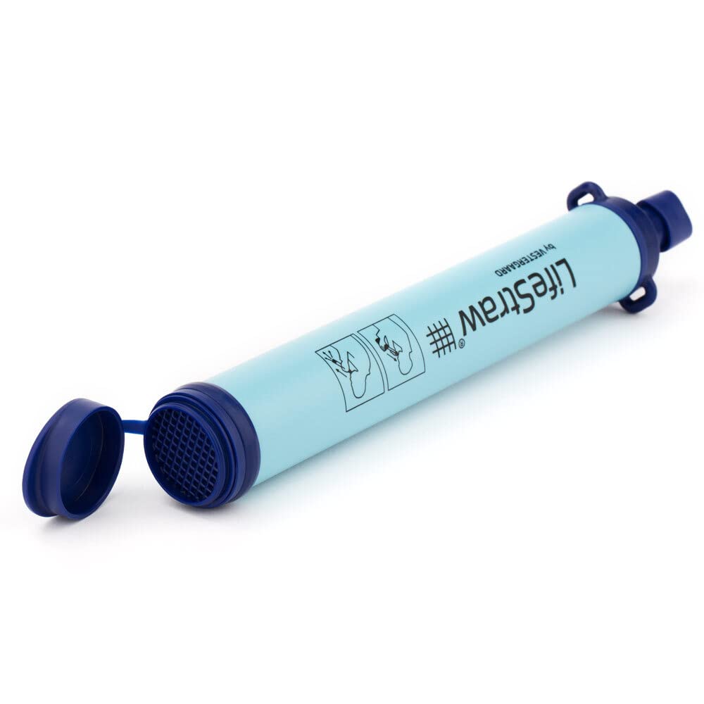 Foto 2 | Filtro De Agua Lifestraw Personal Para Senderismo, Acampada, Azul - Venta Internacional.