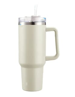 Foto 4 | Vaso Térmico De 40oz Acero Inoxidable Crema + Gratis Termo Güish De Regalo