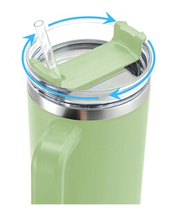 Foto 3 | Vaso Térmico De 40oz Acero Inoxidable Verde Claro + Gratis Termo Güish De Regalo