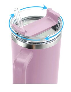 Foto 3 | Vaso Térmico De 40oz Acero Inoxidable Lila + Gratis Termo Güish De Regalo