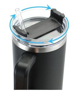 Foto 3 | Vaso Térmico De 40oz Acero Inoxidable Negro + Gratis Termo Güish De Regalo