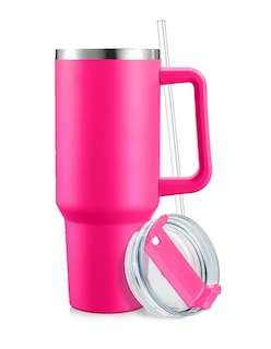 Foto 2 | Vaso Térmico De 40oz Acero Inoxidable Rosa Oscuro + Gratis Termo Güish De Regalo